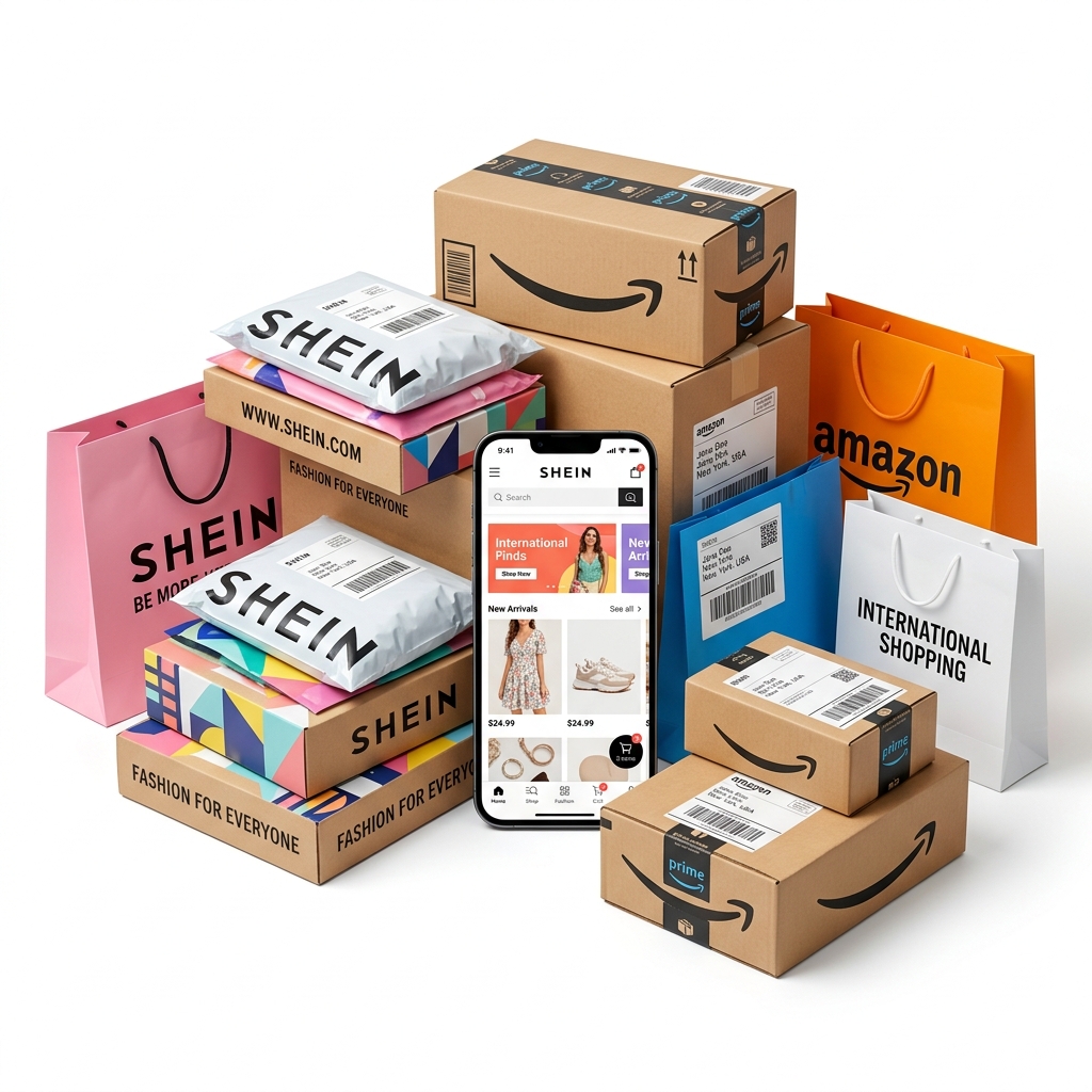 Importaciones personalizadas WeShiYou, Shein y Amazon